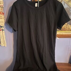 Old Navy Black Midi Dress